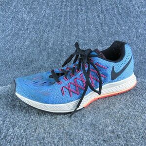 Nike Zoom Pegasus 32 Women‎ Sneaker Shoes Size 7 Medium Blue Synthetic Lace Up